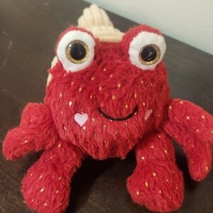 Walmart Hermit Red Plush Crab Toy